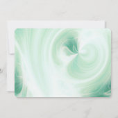 Creëer Your Own - Wit licht wervelt Save The Date (Achterkant)