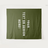 Creëer Your Own XL Tapestry – Aangepast & vet Wandkleed (Voorkant (horizontaal))