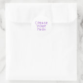 Creëer Your Path Sticker 1 (Tas)