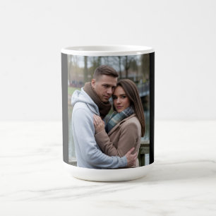Creëer Your Perfect Couple Afbeelding Gepersonalis Koffiemok