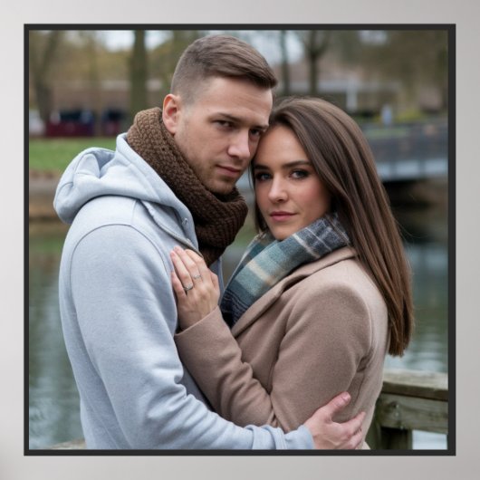 Creëer Your Perfect Couple Afbeelding Gepersonalis Poster (Voorkant)