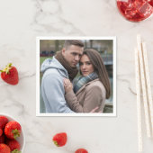 Creëer Your Perfect Couple Afbeelding Gepersonalis Servet (Insitu)