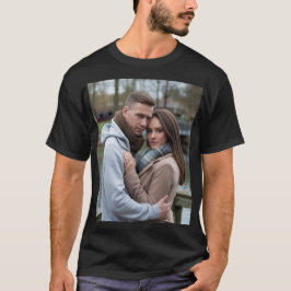 Creëer Your Perfect Couple Afbeelding Gepersonalis T-shirt