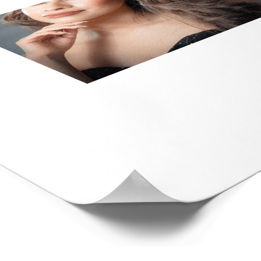 Creëer Your Portrait 16" x 12", Waarde Poster (Hoek)