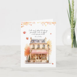 Creëer Yourself Herfst Autumn Note Kaart