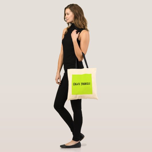 Creëer Yourself Tote Bag (Voorkant (model))