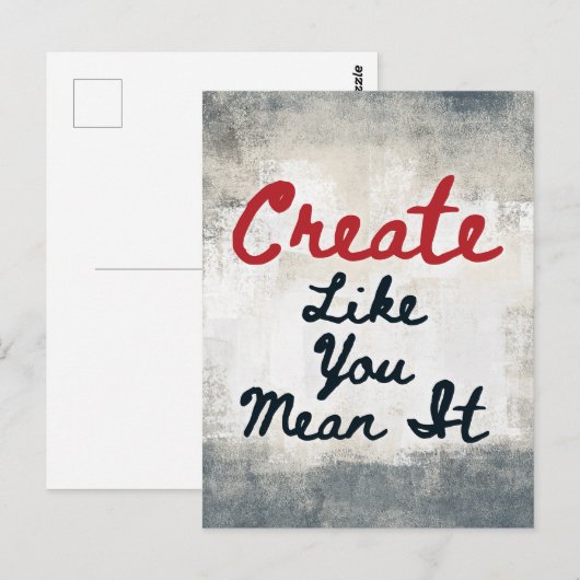 Creëer zoals je het Briefkaart bedoelt (Voorkant / Achterkant)