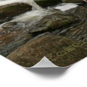 Creek bij Bridal Veil Herfsten, Yosemite Poster (Hoek)