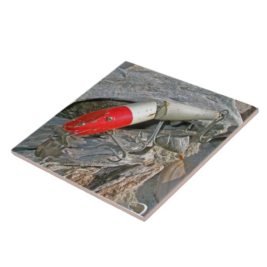 Creek Chub Jointed Pikie Redhead Lure - links Tegeltje (Zijkant)