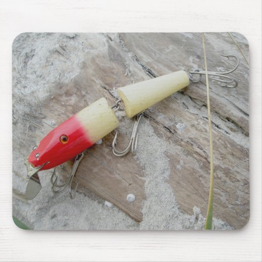 Creek Chub Jointed Pikie Redhead Lure Muismat (Voorkant)
