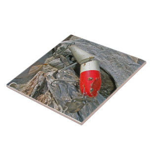 Creek Chub Jointed Pikie Redhead Lure - rechts Tegeltje