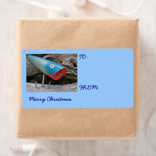 Creek Chub Snook Plunker Lure Cadeaulabel Etiket (Insitu)