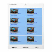 Creek Chub Snook Plunker Lure Cadeaulabel Etiket (Full Sheet)