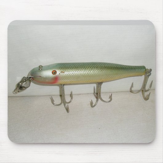 Creek Chub Swimmer Lure Mousepad Muismat (Voorkant)