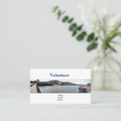 Creek Estuary Bay-vrijwilliger Visitekaartje (Staand voorkant)