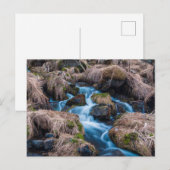 Creek in ijsland briefkaart (Voorkant / Achterkant)