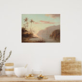 Creek in St. Thomas - Camille Pissarro Fine Art Poster (Keuken)