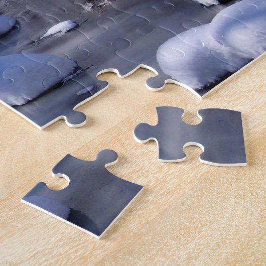 Creek in Winter Foto; Legpuzzel (Zijkant)