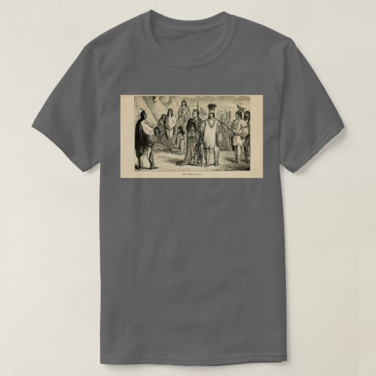 Creek Indians The Muscogee, ook bekend als Musko T-shirt (Design voorkant)
