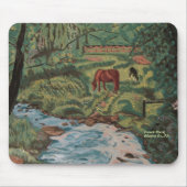 Creek Landscape mousepad Muismat (Voorkant)