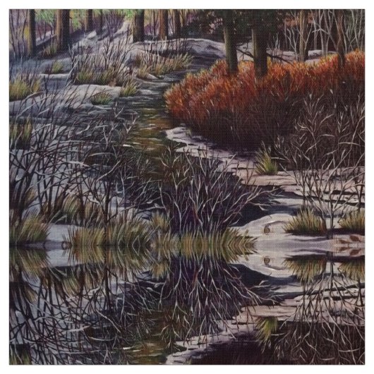 Creek Life Fabric Stof (Swatch)