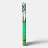 Creek met Tree iPad-tas Case-Mate iPhone Case (Achterkant / Links)