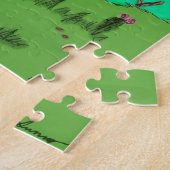 Creek met Tree Puzzle Legpuzzel (Zijkant)