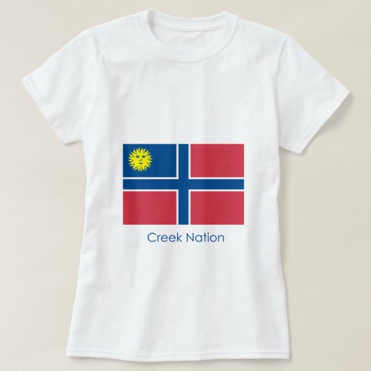 Creek Nation T-shirt (Design voorkant)
