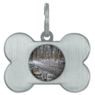 Creek op Sequiota Pet ID Tag Huisdieren Naamplaatje