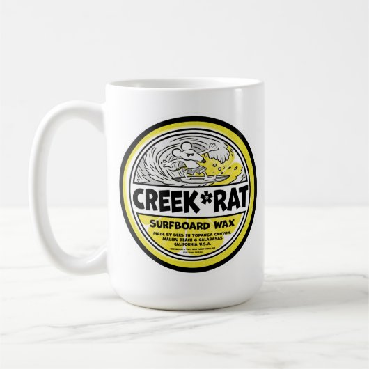 Creek Rat - Creekrat Cartoon Studios Koffiemok (Links)