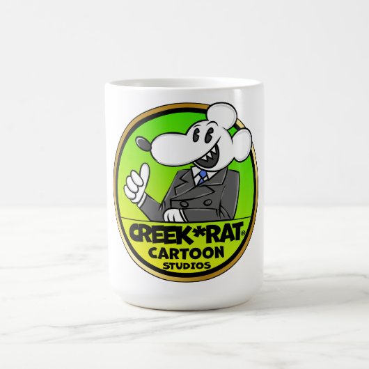 Creek Rat | Creekrat Cartoon Studios Koffiemok (Center)