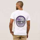 Creek Rat | Creekrat Cartoon Studios T-shirt (Achterkant volledig)