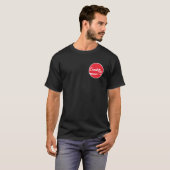 Creek Rat | The CreekRat Co. | Red Dot Logo T-shirt (Voorkant volledig)