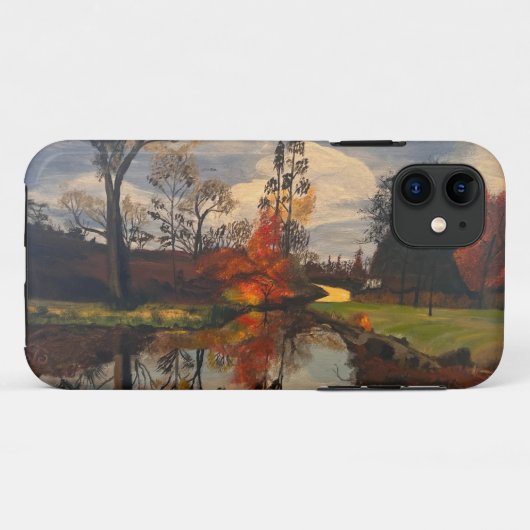 Creek Side in herfst, Origineel door Gary Poling Case-Mate iPhone Case (Achterkant (horizontaal))