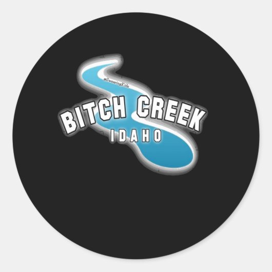 Creek - Sticker van Idaho (Voorkant)
