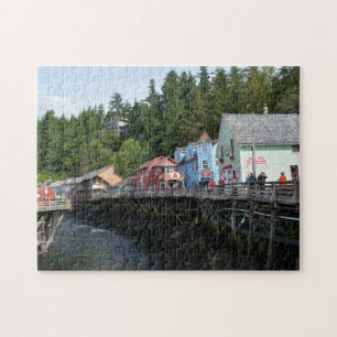 Creek Street in Ketchikan Legpuzzel