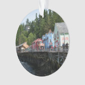 Creek Street in Ketchikan Ornament (voorkant)