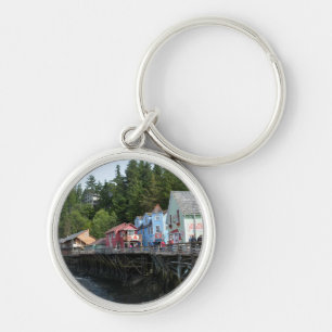 Creek Street in Ketchikan Sleutelhanger