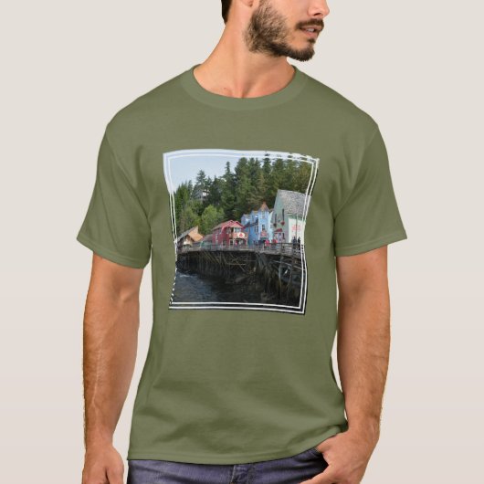 Creek Street in Ketchikan T-shirt (Voorkant)