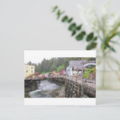 Creek Street Ketchikan, Alaska Briefkaart (Staand voorkant)