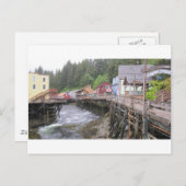 Creek Street Ketchikan, Alaska Briefkaart (Voorkant / Achterkant)