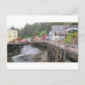 Creek Street Ketchikan, Alaska Briefkaart (Voorkant)