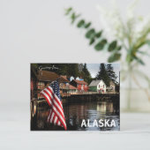 Creek Street Ketchikan Alaska Briefkaart (Staand voorkant)