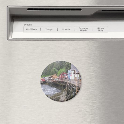 Creek Street Ketchikan, Alaska Magneet (Insitu (Vaatwasser))