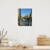 Creek Waterscape Reflections Poster (Keuken)
