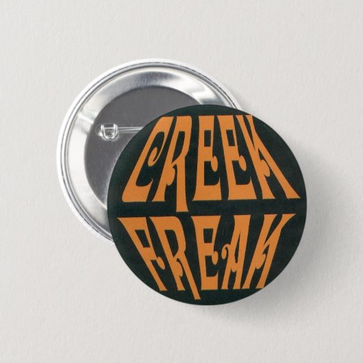 creekfreak ronde button 5,7 cm (Voorkant /achterkant)