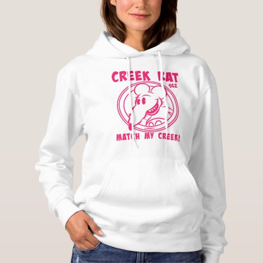 Creekrat Cartoon Studios - Creek Rat Art Hoodie (Voorkant)