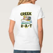 Creekrat Cartoon Studios Creek Rat Flivver Boat T-shirt (Achterkant)