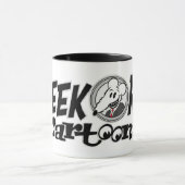 Creekrat Cartoon Studios Creek Rat Logo Art Mok (Midden)