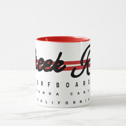 Creekrat Cartoon Studios Creek Rat Surfboards Mok (Midden)